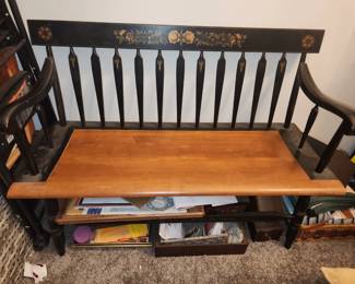 Vintage Ethan Allen bench