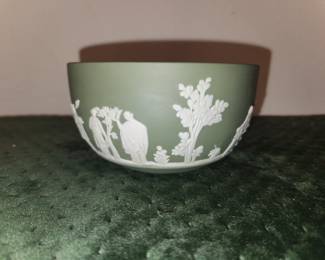 Wedgewood green jasperware
