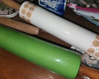 Vintage rolling pins