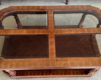 KVS067 - Oak Wood Coffee Table 