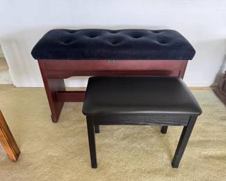 KVS068 - Pair of Piano Stools