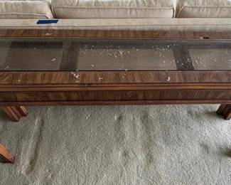 KVS073 - Wooden Console Table + Wooden End Table