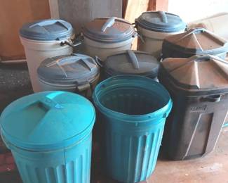 KVS036 9 Vinyl Plastic Garbage Cans