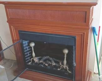 KVS007 Vintage Electric Fireplace Unit