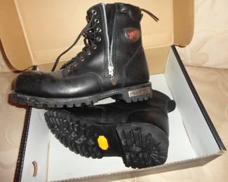 Red Wing 967 Steel Toe Motorcycle boots