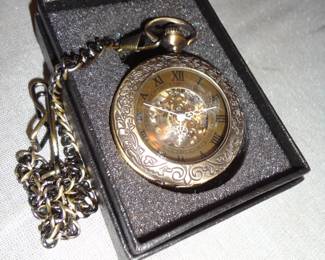 Steampunk Mechanical Pocket Watch