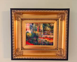 Monet "The Japanese Bridge" replica 