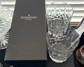 Waterford Crystal set of old fashion tumbler sets