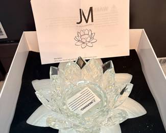 Julien McDonald lotus flower candle holder 
