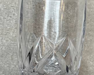 Over sized Waterford Crystal tumbler set of 4