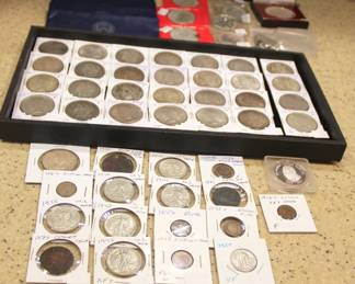 Morgan & Peace Dollars, Gold Coins

