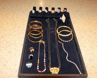 14K & 22K Gold, Diamond Cocktail Ring