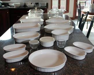 21 pcs. Corningware French White

