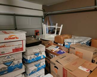 Over 20 boxes of books and media!