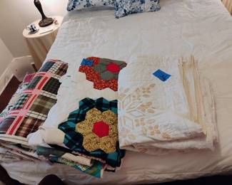 Antique hand made quilts