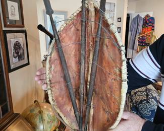 Back of African shield 