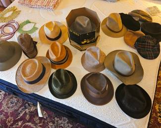 Various hats