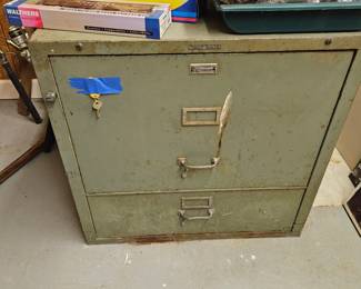 Vintage File Cabinet