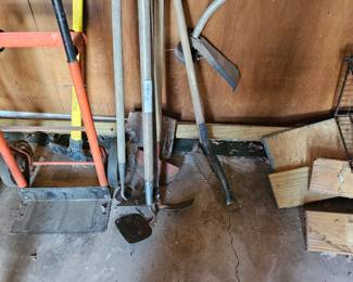 Various garden tools