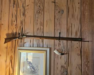 1850's Black Powder Long Rifle Muzzleloader.