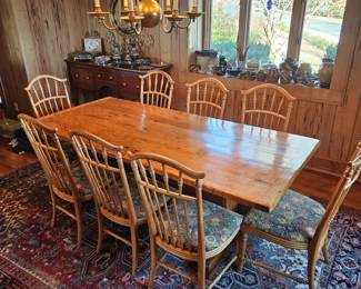 Antique Trestle Table from Mountains of NC