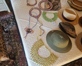 African clay beaded necklaces