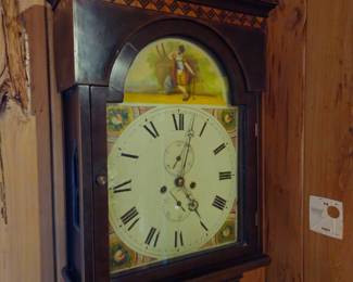 Antique Scottish Grandfather Clock