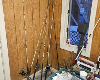 Fishing Rods and reels
