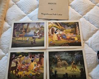 1947 Disney Lithographs