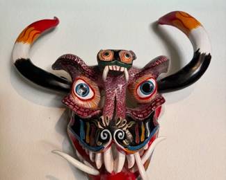 Felipe Horta devil mask