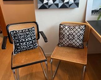 Breuer style vintage chairs