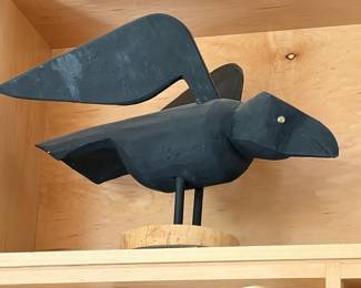 Folk art crow
