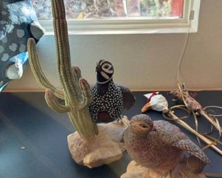 Boehm porcelain bird figurines