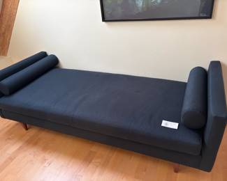 $290.  was $1160. Room & Board Jasper Day Bed 86"w x 36"d x 27"h at the arms. Originally $2638. Currently online for $1999 plus tax.