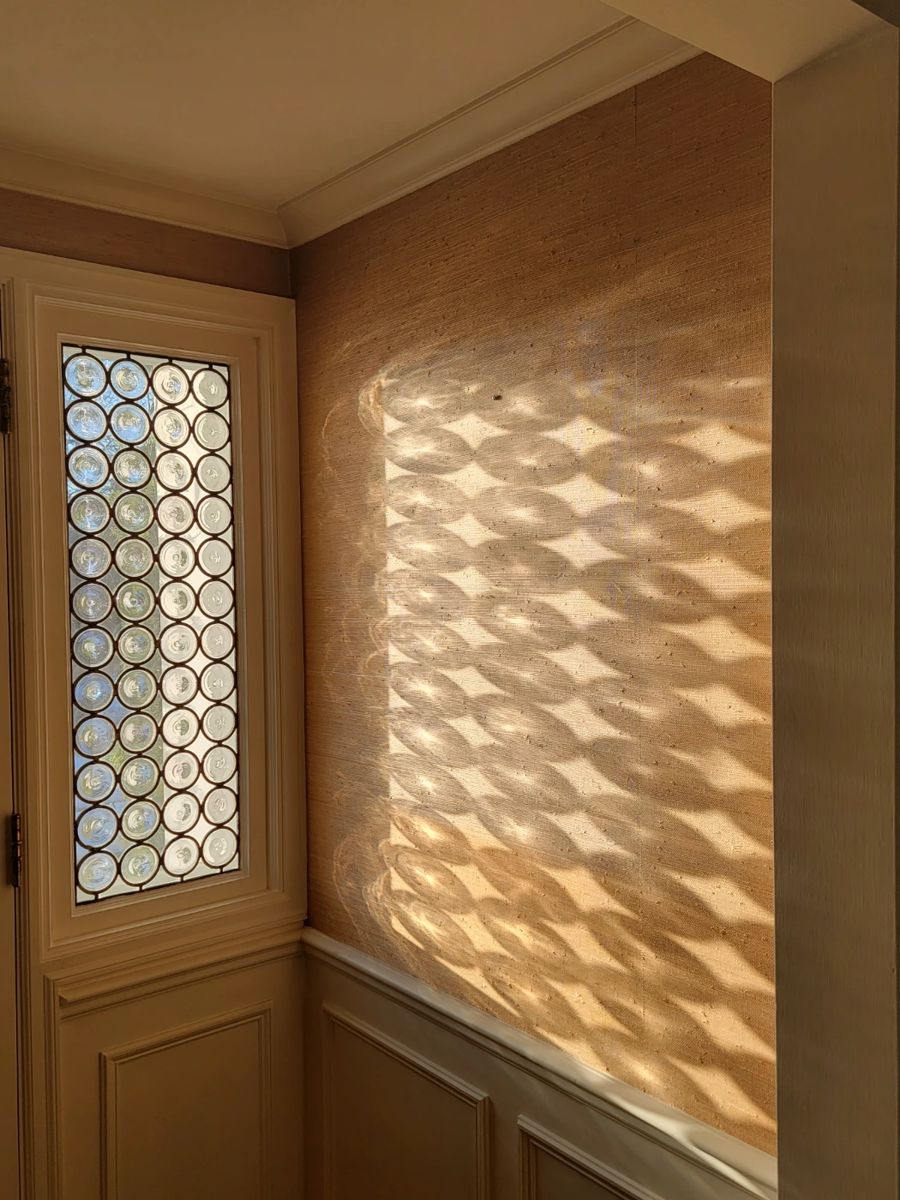 Not an item for sale, but I just couldn't resist capturing the sunlight coming through this window at the front door!!!!!!