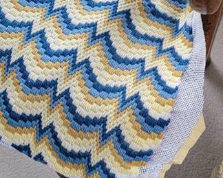 Hand-embroidered seat cushion covers ready to be used!