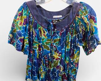 India cotton boho top 
