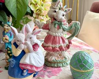 Easter bunny decor