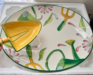 Veggie platter plate