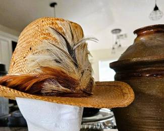 Feathered Cowboy Hat