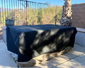 Firepit with cover