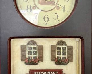 Wall clock decor