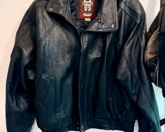 Leather jacket