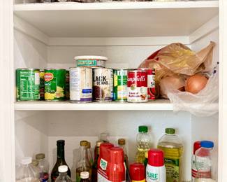 Pantry food items
