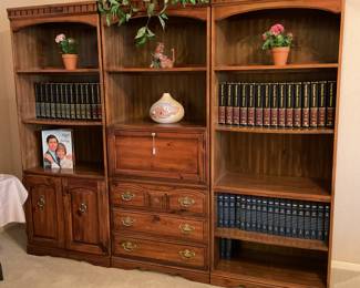 3 pc. Book shelves 30x75x17 each