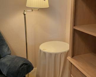 floor lamp-57” & round side table-19x25