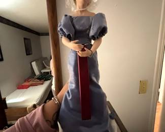 Princess Diana The Queen of Hearts Porcelain Doll