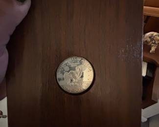 S Eisenhower Dollar  Silver Proof Coin in Presentation Case