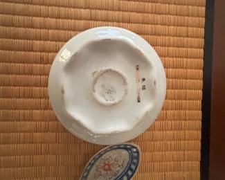 Limoges Porcelain Trinket Box with Chinese Porcelain Spoon second image