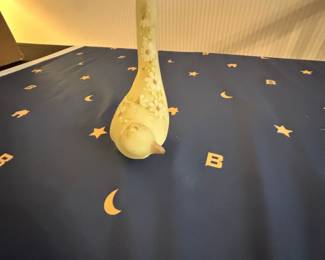 HandPainted Gourd Bird Sculpture